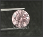 Preview: Natürlicher Diamant Brillant Schliff, zart rosa 0,15ct